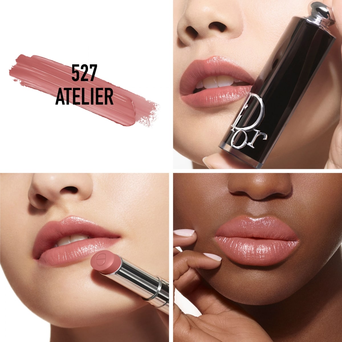Dior Addict Dior Addict Recharge Rouge à Lèvres Brillant Couleur Intense - 90 % d'Ingrédients d'Origine Naturelle