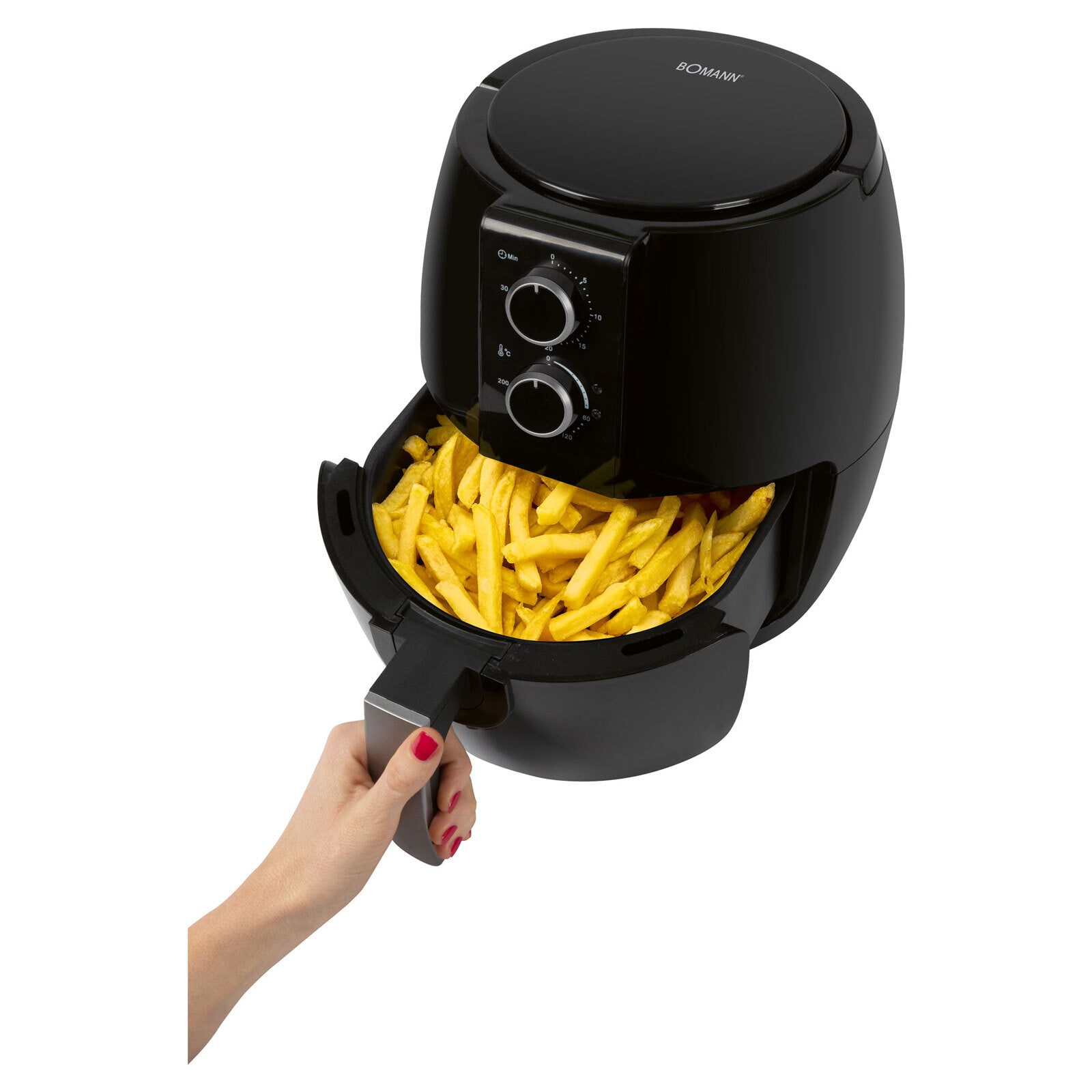 BOMANN Heißluft-Fritteuse FR-6057-H-CB