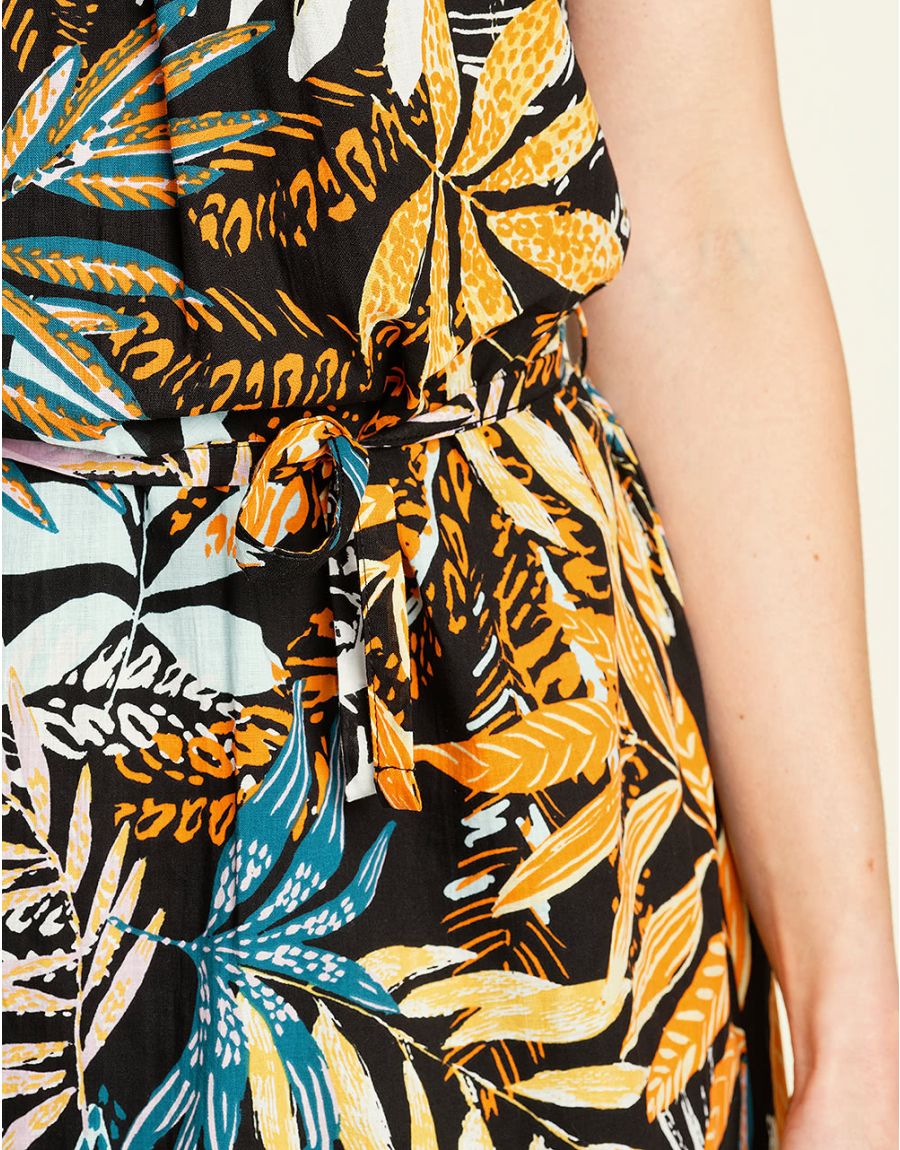 Robe coton imprimé