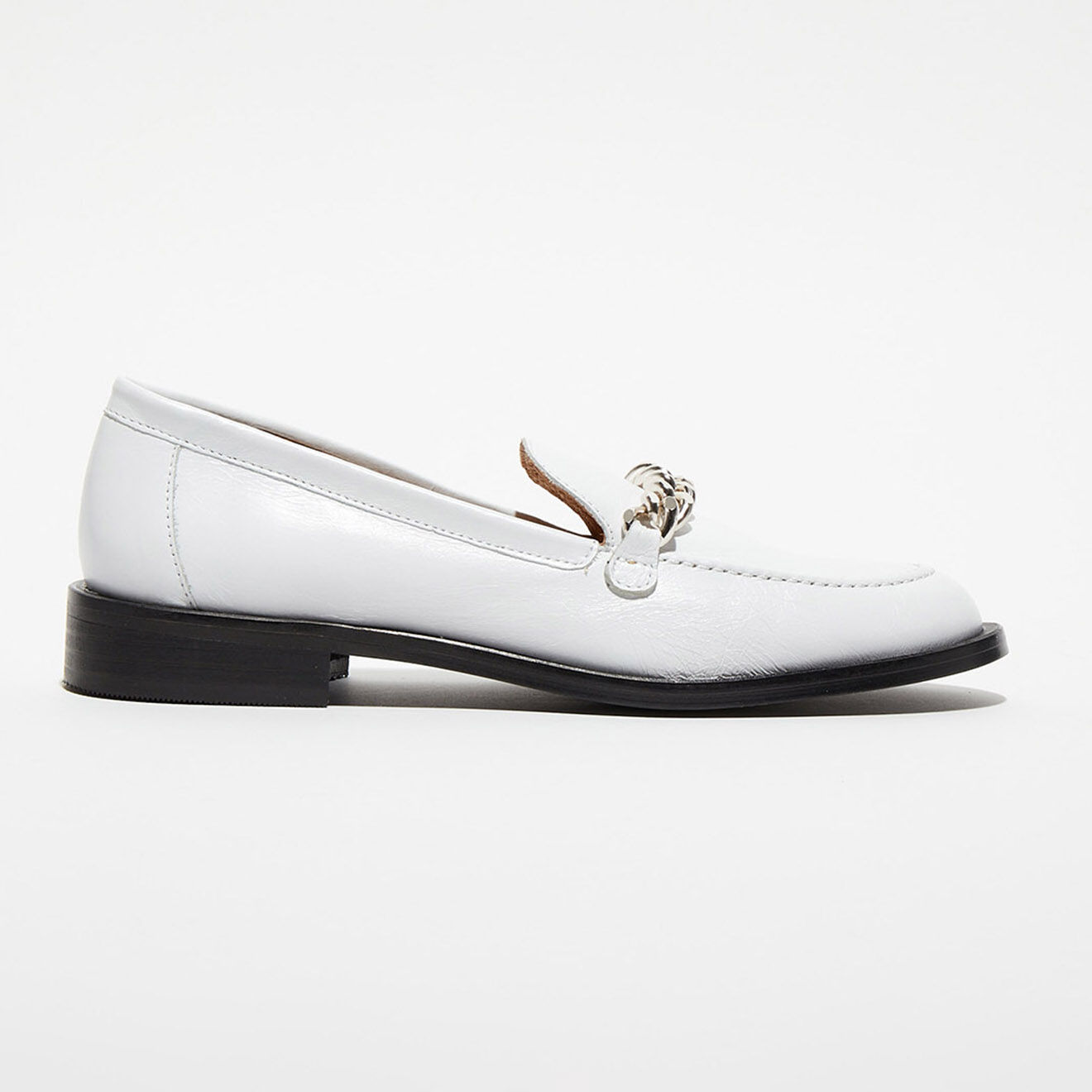 Apologie Mocassins en Cuir Leila écrus