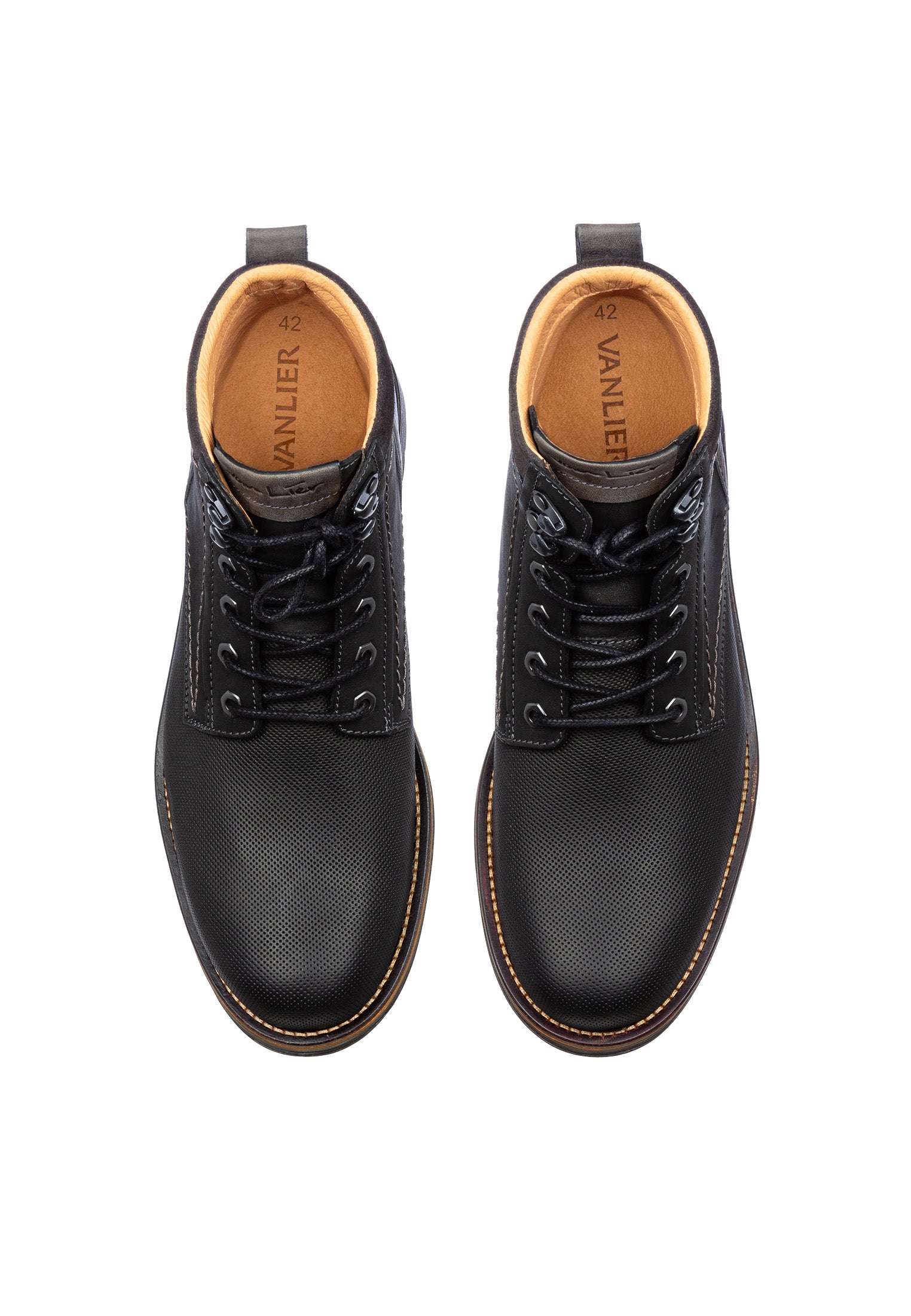 Antraciet grijs nubuck Fritz boot