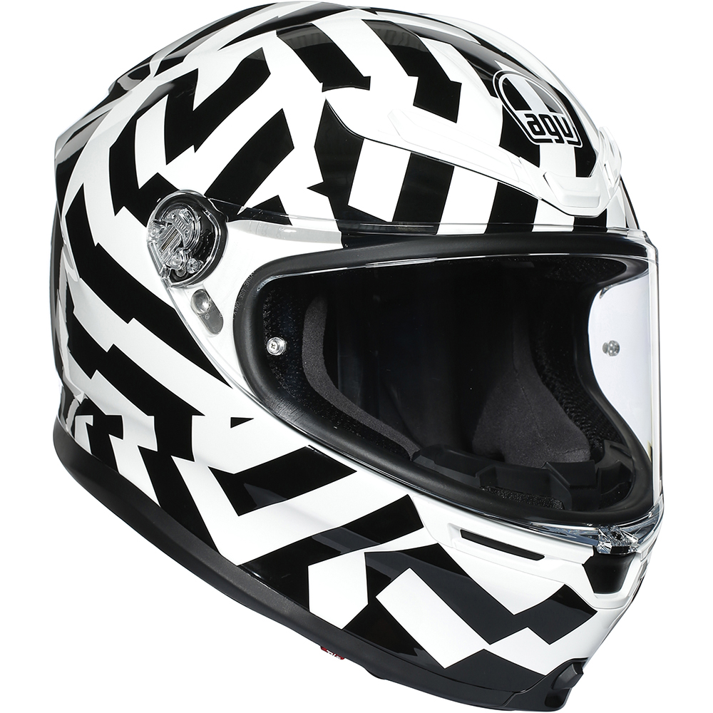 AGV - Casque K6 Secret Noir / Blanc