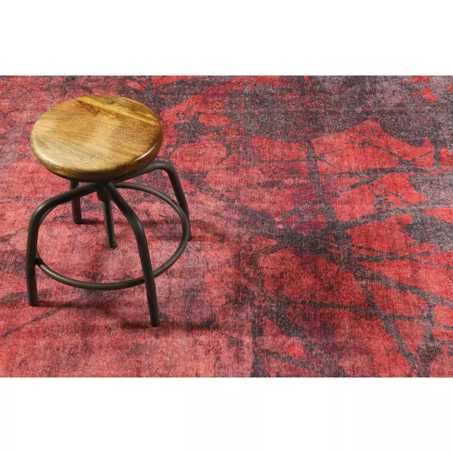 Wecon home Kurzflorteppich PEPE rot