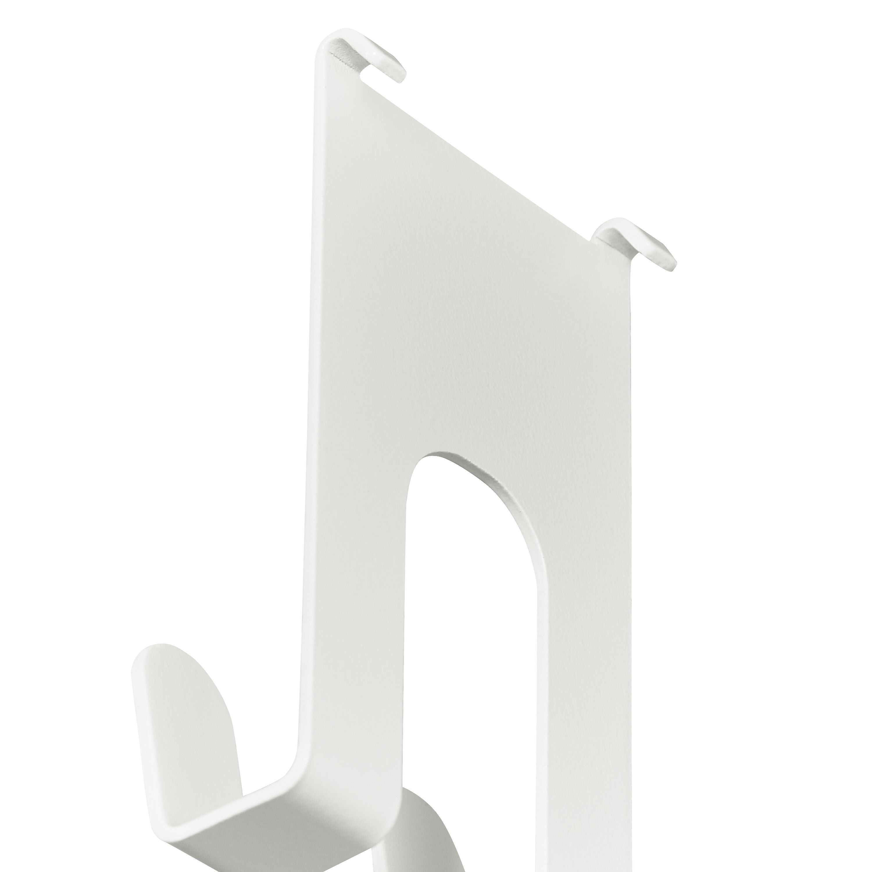 BELLO Haken - Weiss / B: 6.5 cm x T: 3.6 cm x H: 2.2 cm