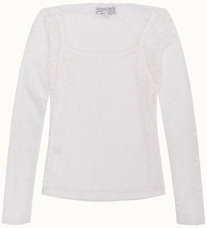 Hound Bluse - Lace - Off White