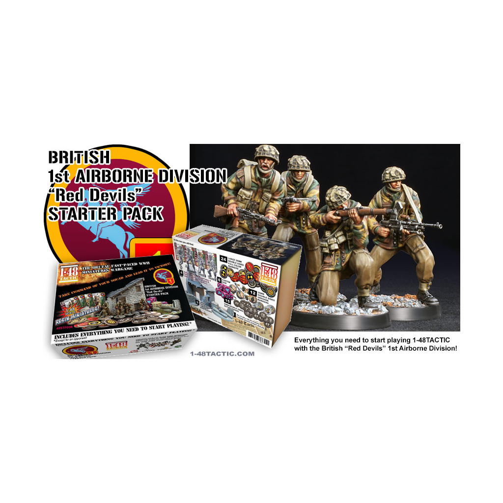 1-48 Tactic - British 1st Airborne Division Starter Set (resin)