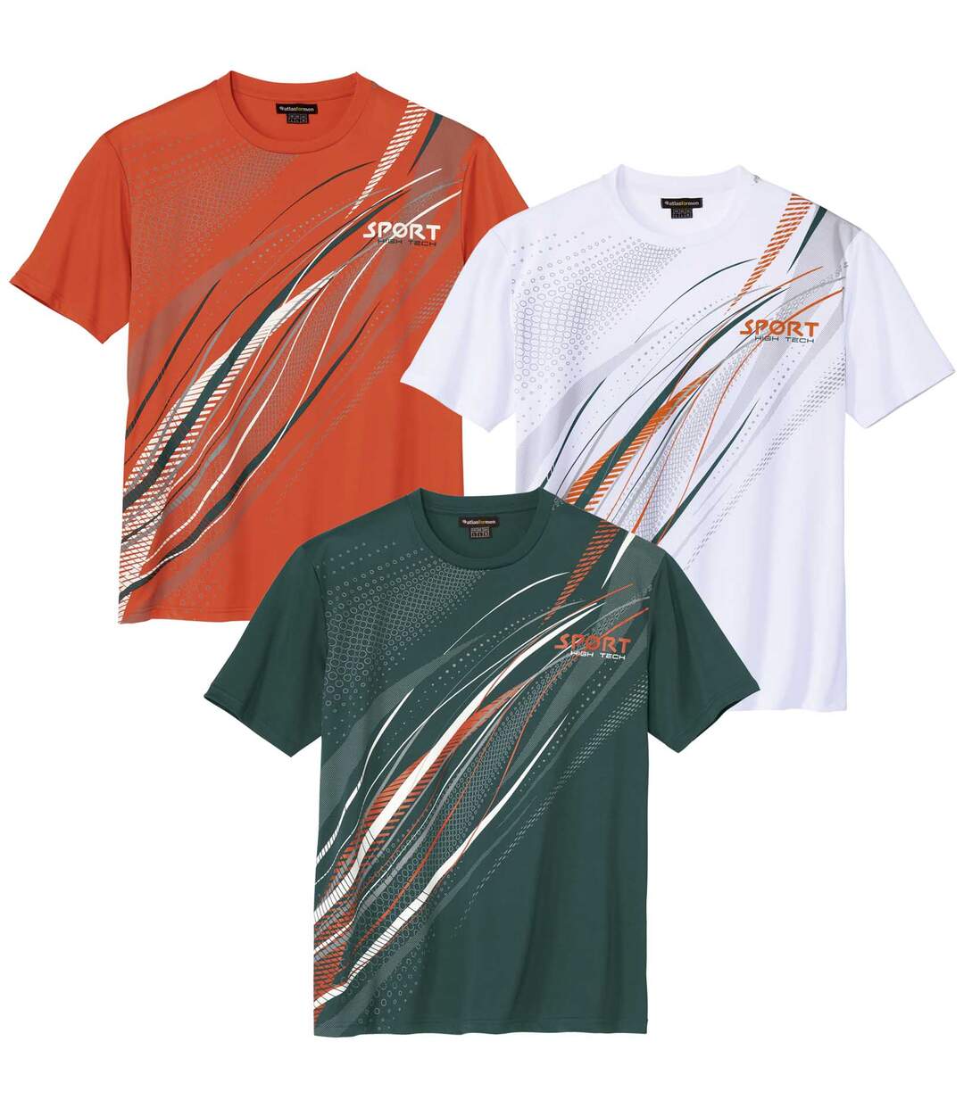 Lot de 3 Tee-Shirts Sport