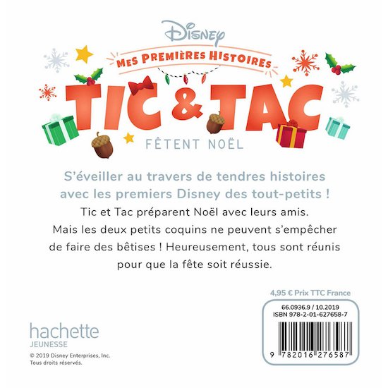 Mes Premières Histoires - Tic et Tac fêtent Noël   de               Hachette Jeunesse Disney