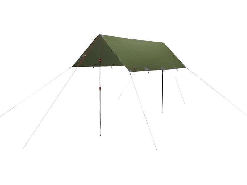 Robens Tarp 3 m x 3 m Exp Robustes, zuverlässiges und vielseitiges Expert Tarp