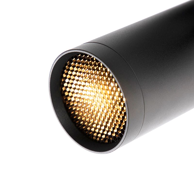 Design spot zwart 2-lichts - Scopio Honey