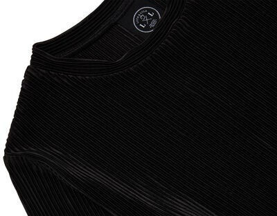 Luca & Lola Elettra Langermet Topp, Black