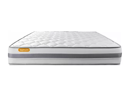 Matelas Ressorts ensachés 140x190 Memo Spring 3 zones de confort MAXI épaisseur