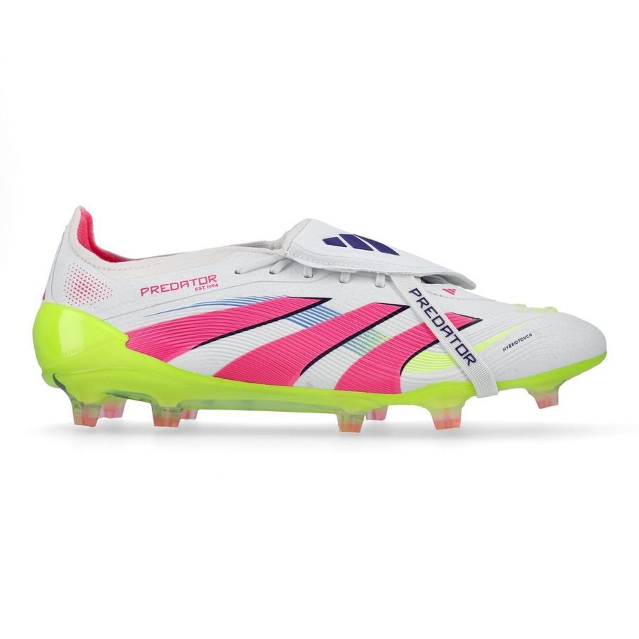 adidas Predator Elite Fold-over Tongue FG Celestial Victory - Blanc/Lucid Pink/Lucid Lemon