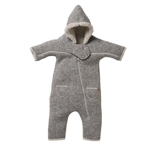 Combi T-zip Douillet   Gris chiné / Blanc        12-18 mois   de               Red Castle