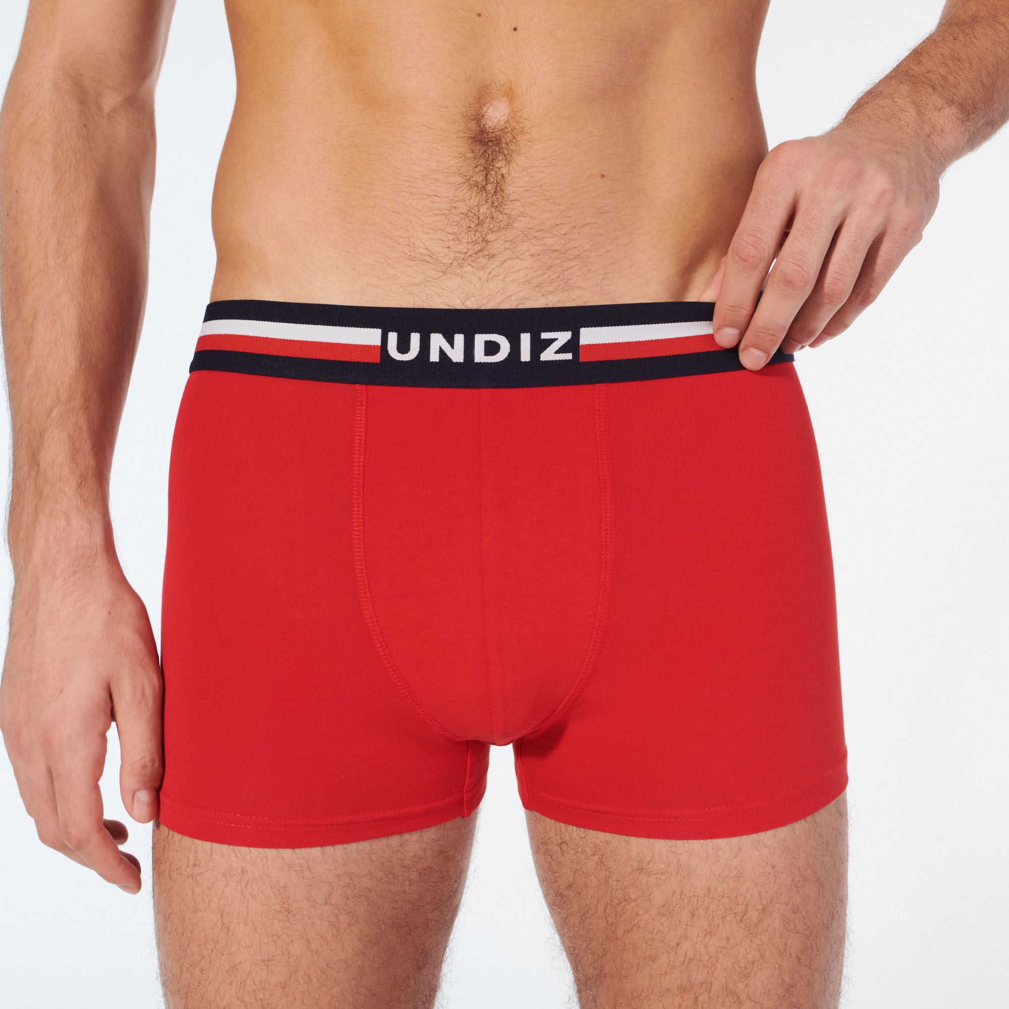 Boxer uni en coton