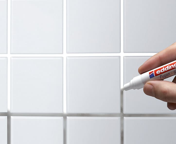 Marqueur rénovateur de joints - cuisine et salles de bains edding e-8200
