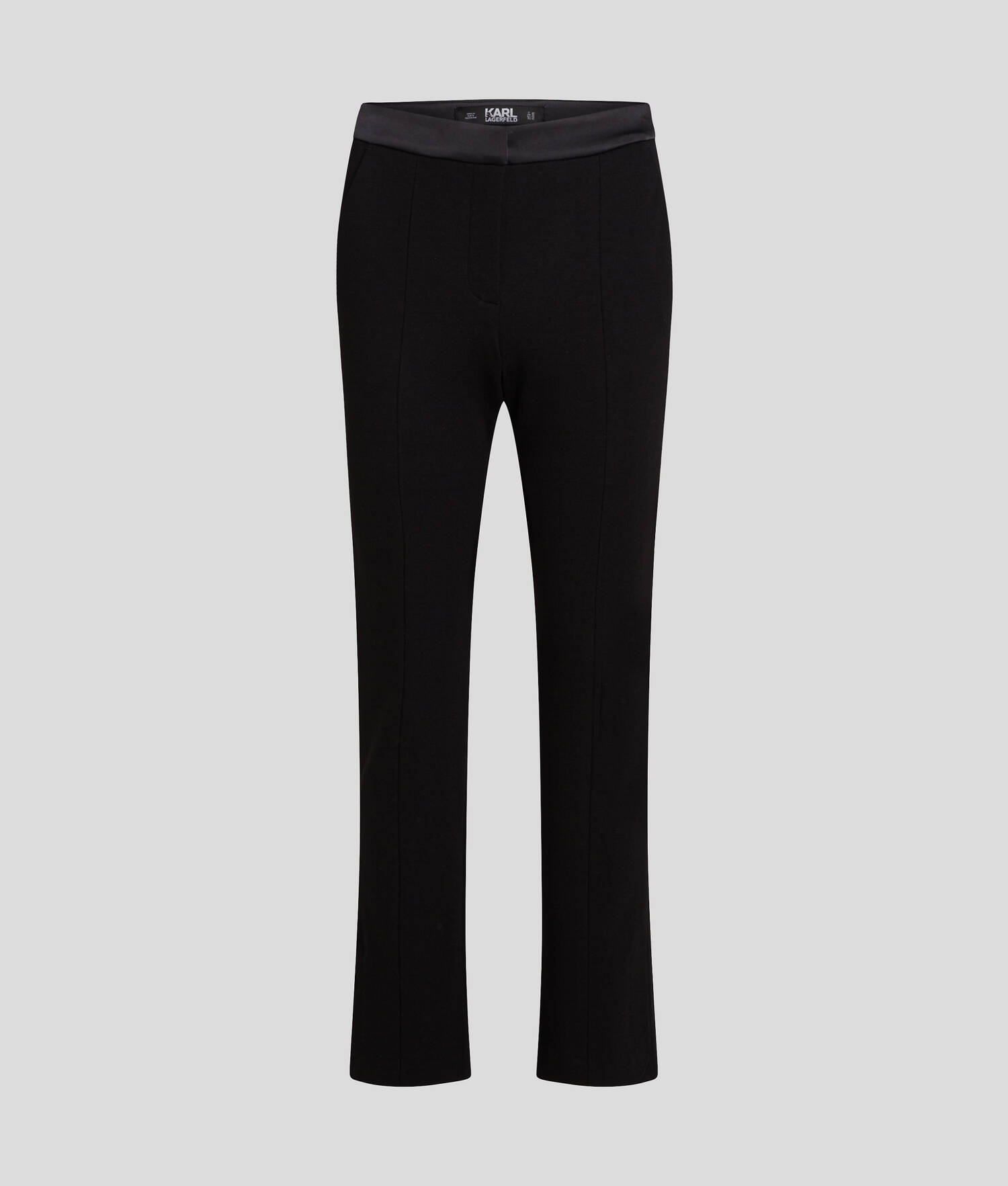 PANTALON EN PUNTO - Noir