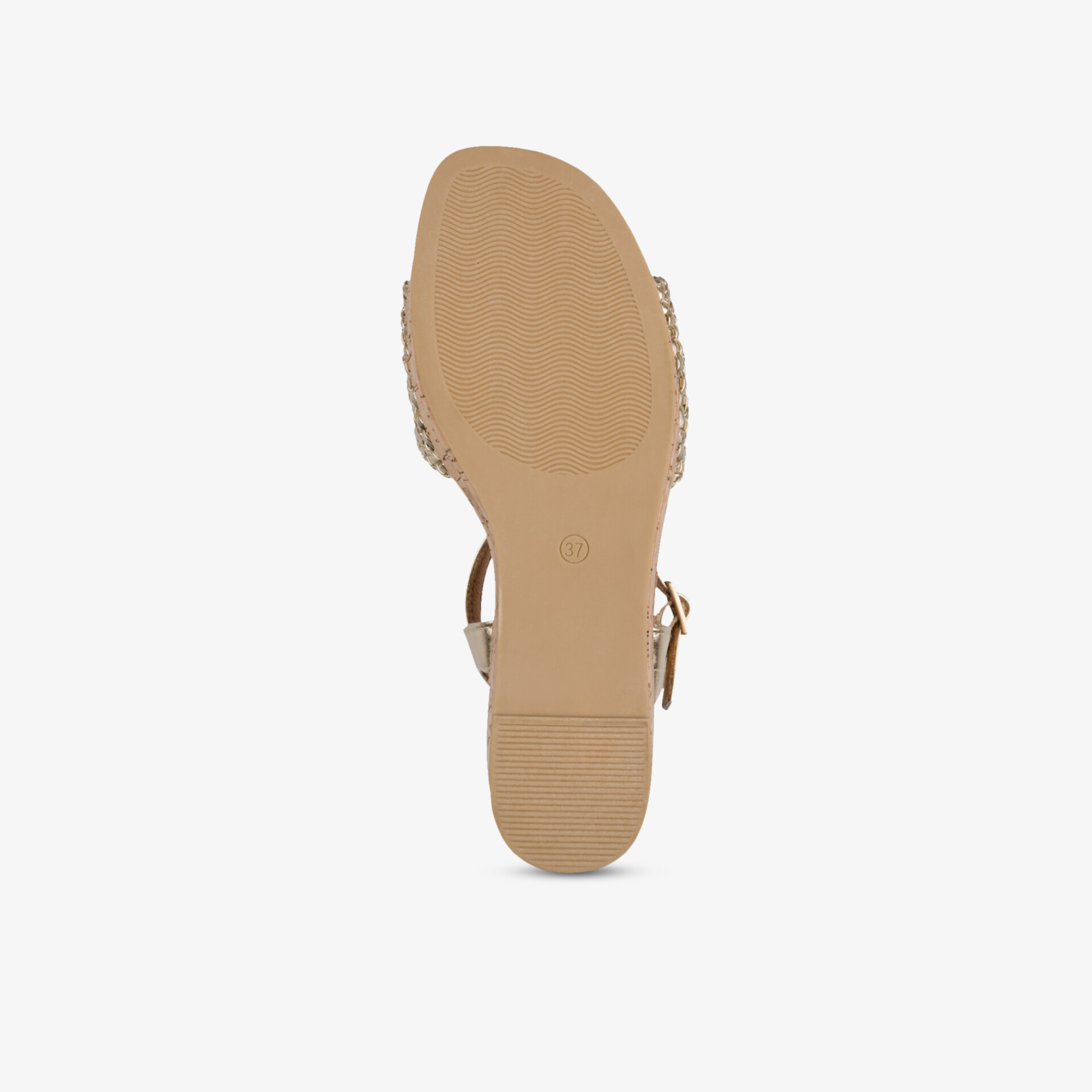 MARCO TOZZI Damen Keilsandalen gold