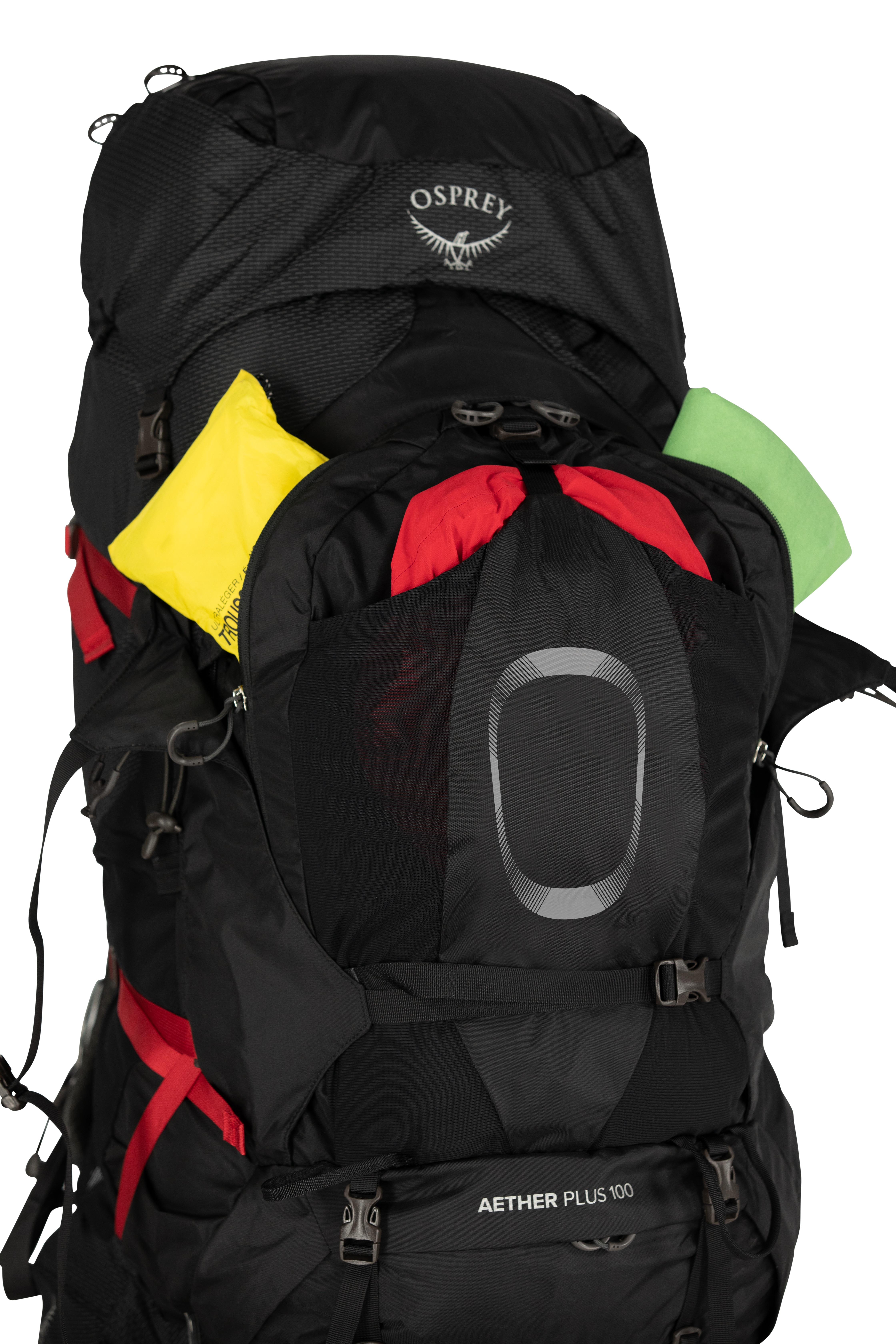 Osprey Aether Plus 100L<br>Langtursekk til herre