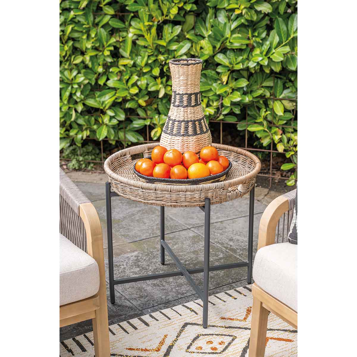 Garden Impressions Nigori natural rotan - 2-delig - bijzettafels