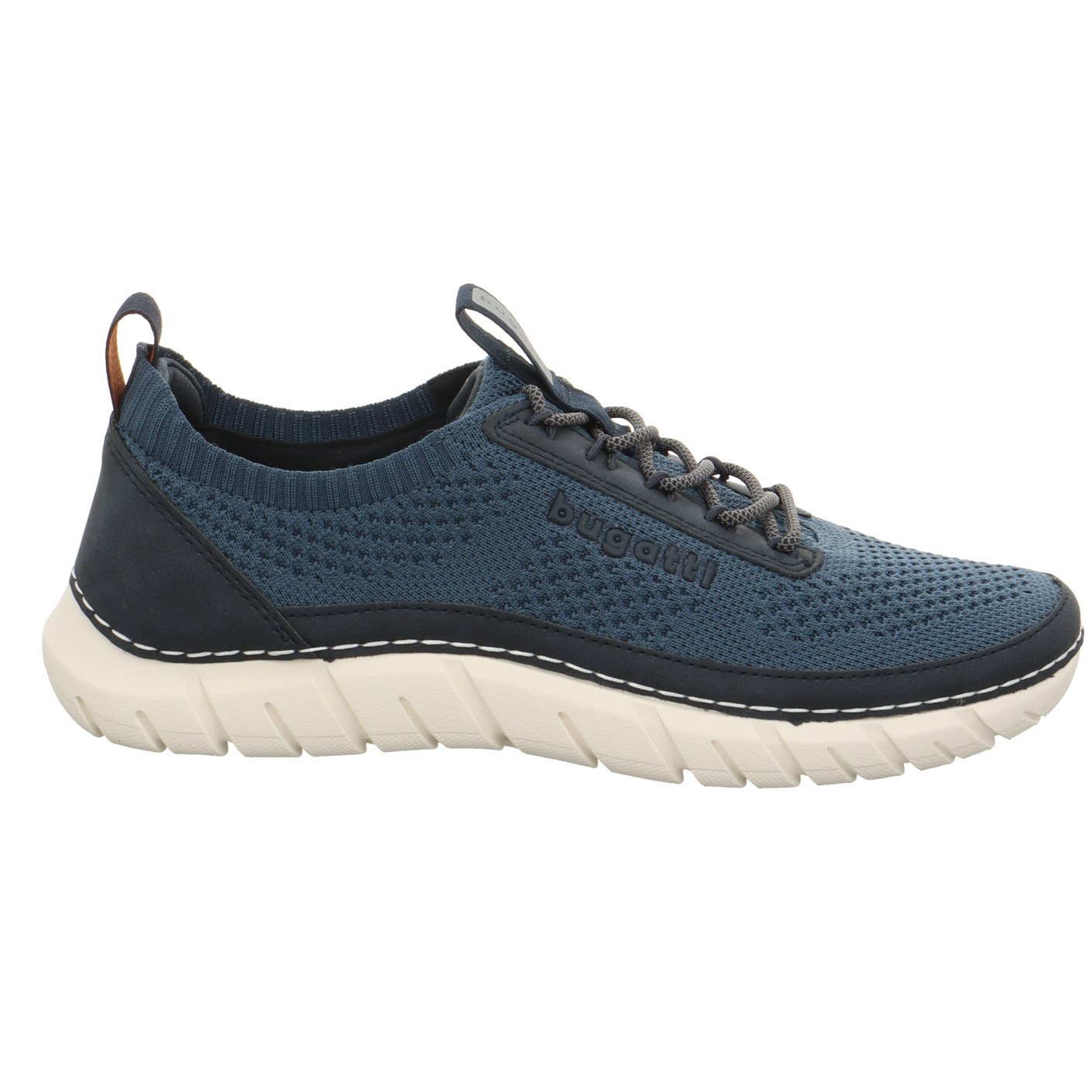 Schnürschuh blau