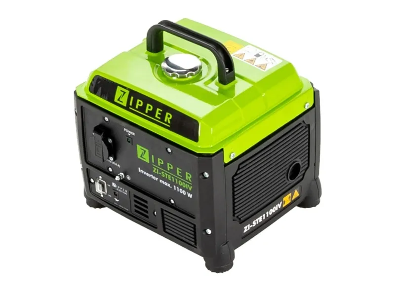 Zipper ZI-STE1100IV, 1100 W, 230 V, 4,2 L, Benzin, 50 Hz, 53,5 cm³