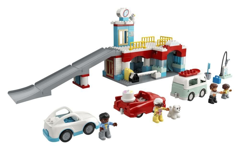 LEGO DUPLO Parkhaus mit Autowaschanlage