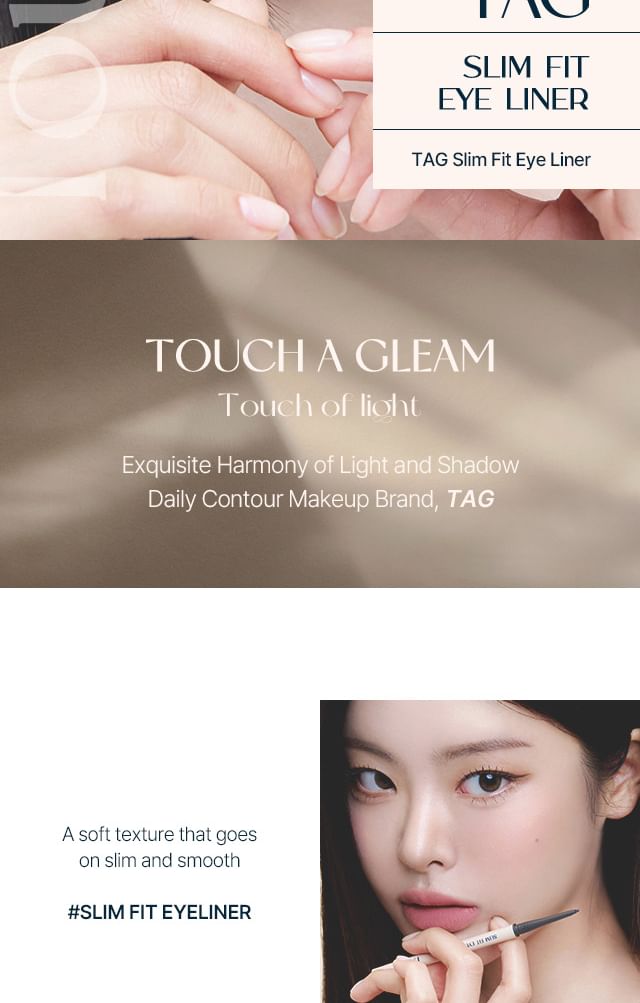 te cool voor school - TAG Slim Fit Eyeliner - 3 Kleuren