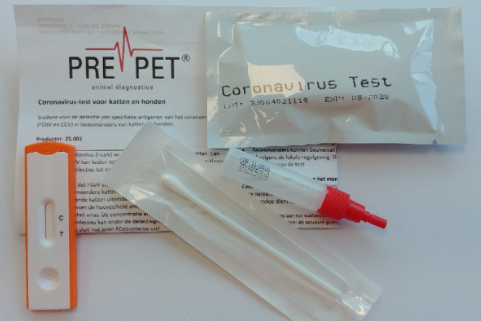 Testjezelf.nu Pre- Pet Corona Virus 2 stuks