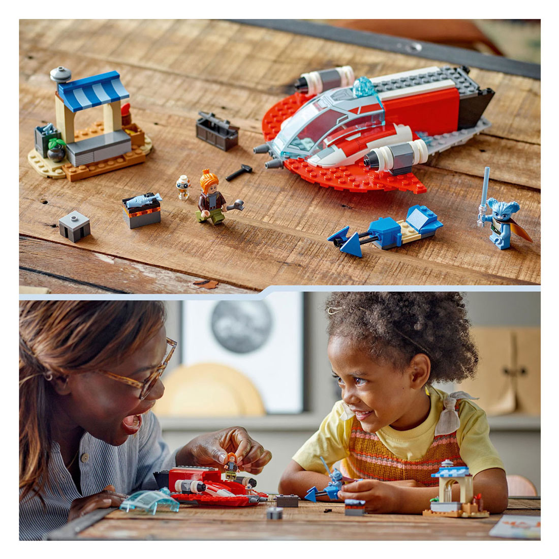 LEGO Star Wars 75384 De Crimson Firehawk