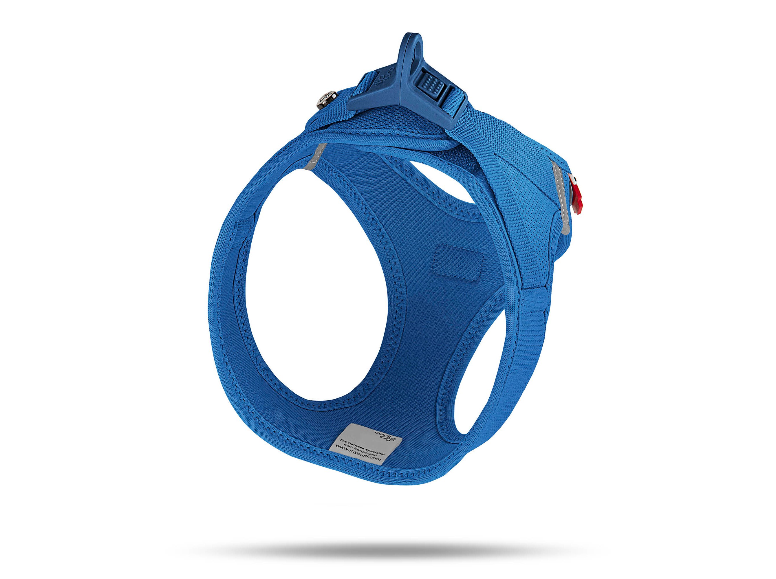 PEITORAL PARA CÃO CURLI AIR MESH AZUL S