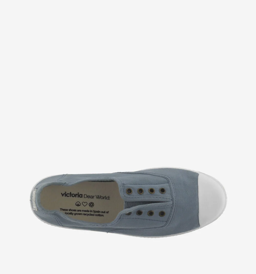 1915 INGLESA TENNIS TOILE DREC® ÉLASTIQUE Baskets en toile avec élastique pour femme ATLANTICO