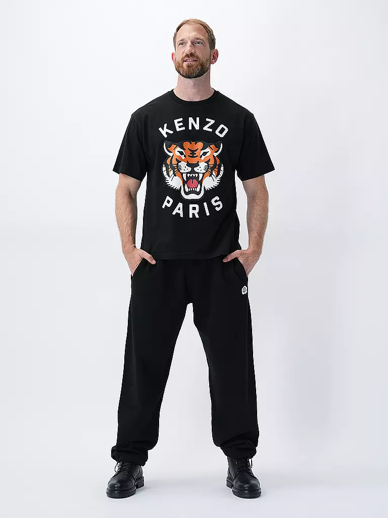 KENZO T-Shirt LUCKY TIGER schwarz