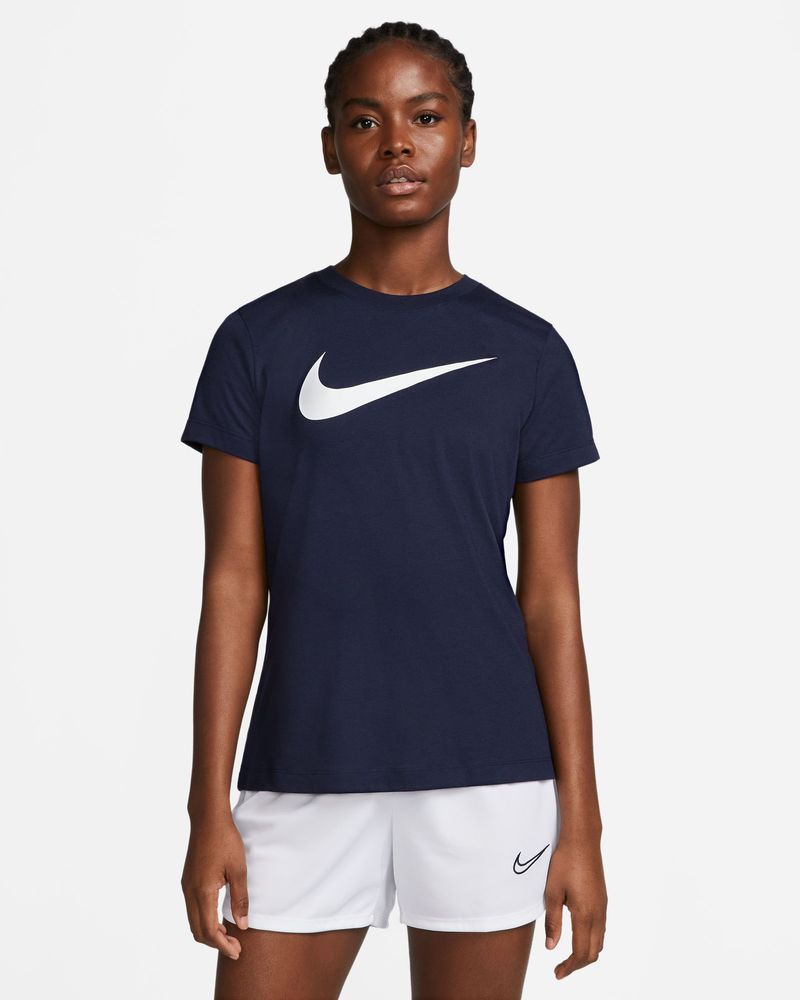 T-shirt Nike Team Club 20 Bleu Marine pour femme