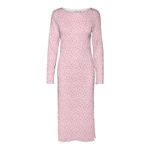 Vero Moda Julia Midi Kjole, Pink-A-Boo, M
