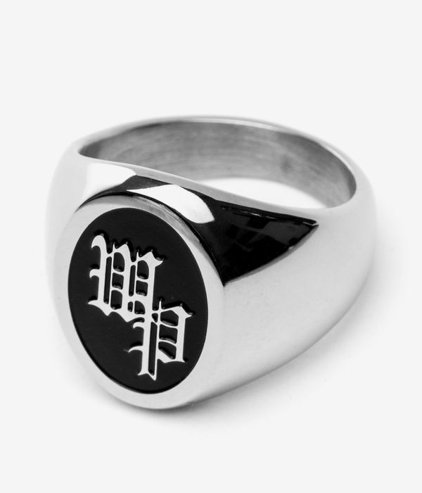 Wasted Paris Signature Ring (silver black II)