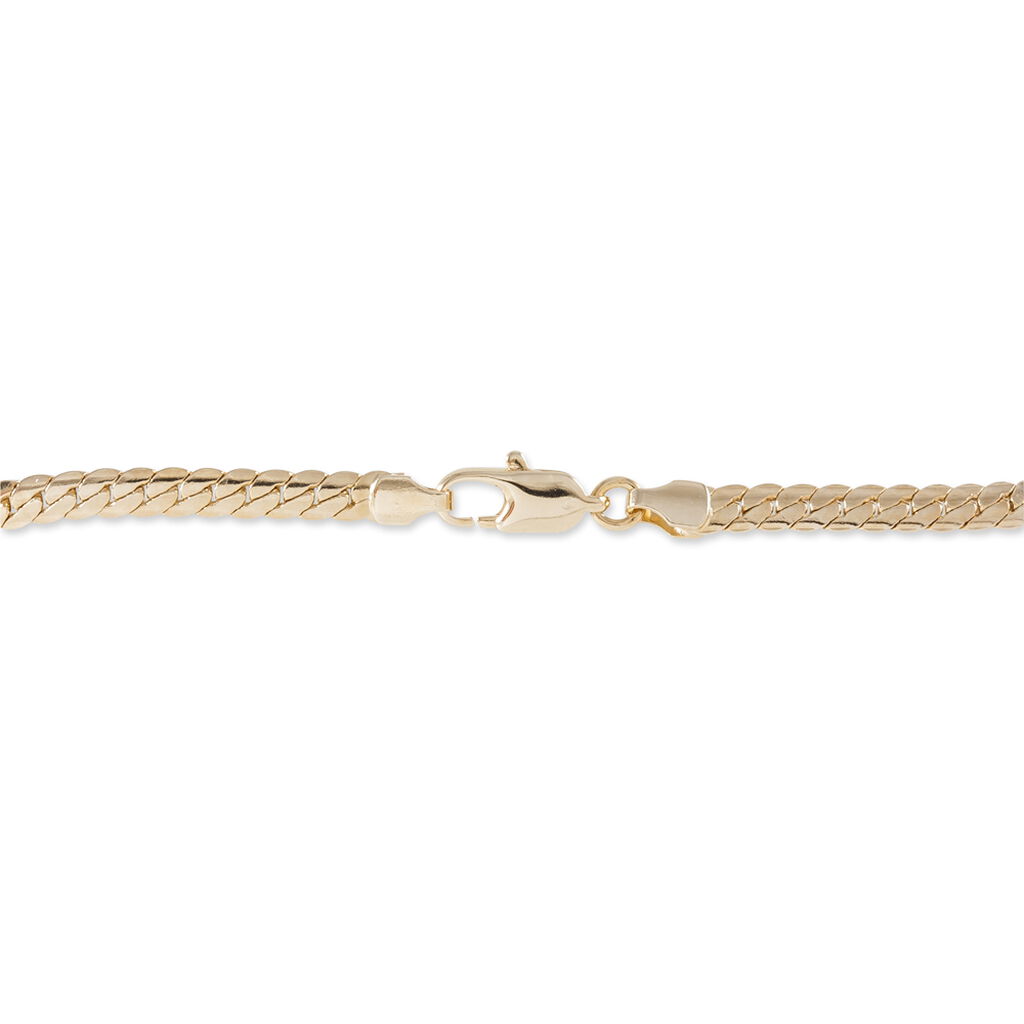Bracelet Messaline Plaqué Or Jaune