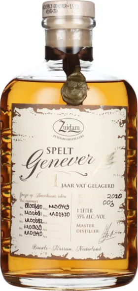 ZUIDAM SPELT GENEVER 1LTR