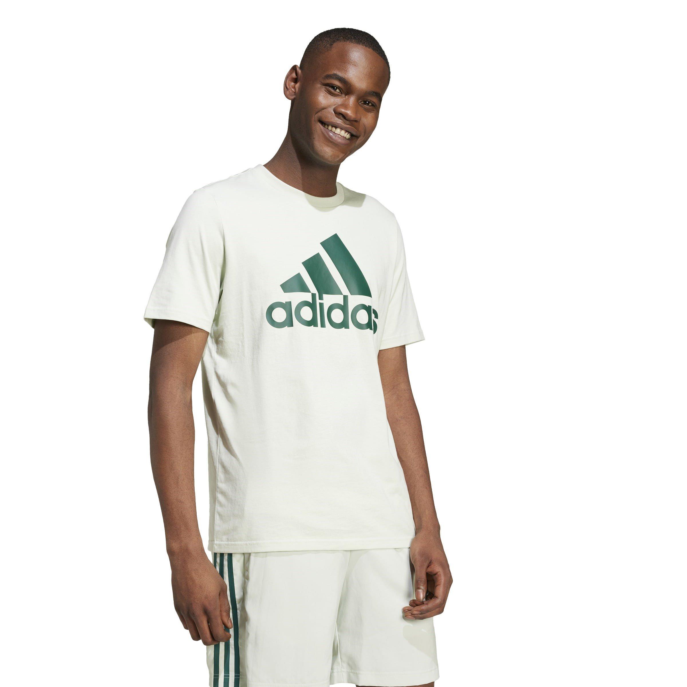 adidas Essentials Single Jersey Big Logo T Shirt Adults