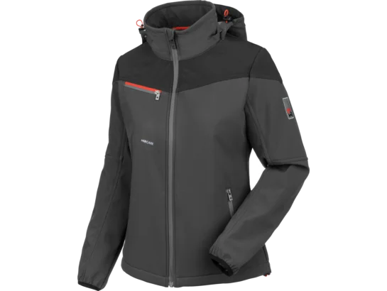 Softshell de travail femme Stretch X Würth MODYF anthracite