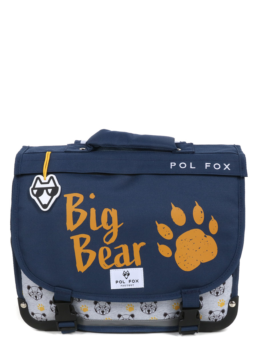 Cartable RÀversible Pol Fox Bear 35 cm