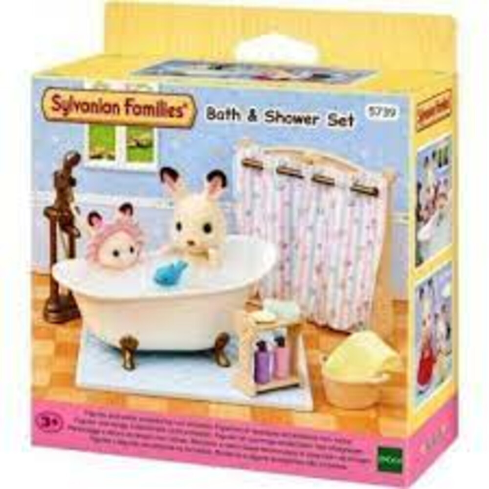 Sylvanian Families 5739 Bad & Douche Set