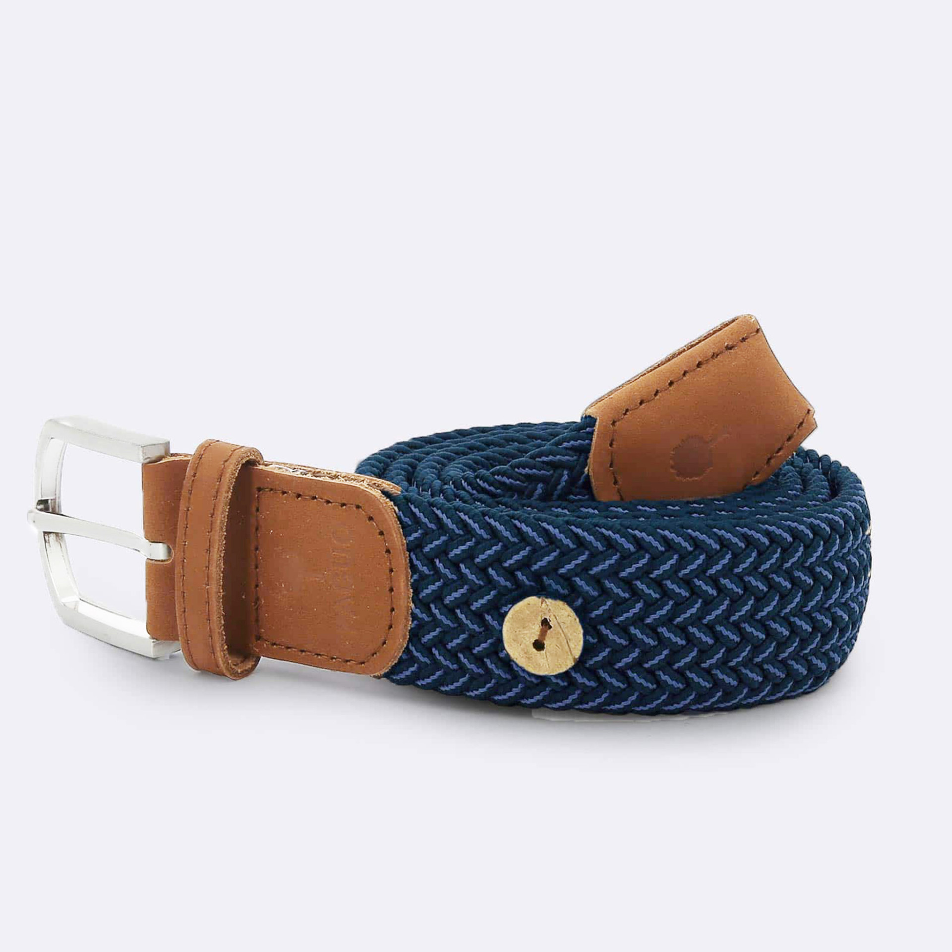 Ceinture bleu foncé & blanc bleu foncé & blanc - modèle Belt