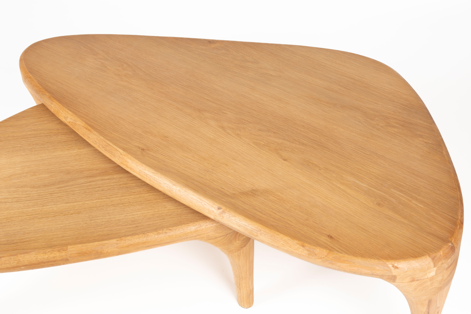 Salontafel Isla naturel - set van 2