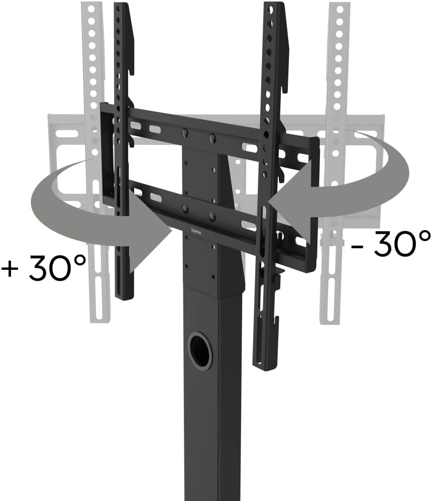 Hama TV-Ständer freistehend, schwenkbar, höhenverstellbar, 165cm (65