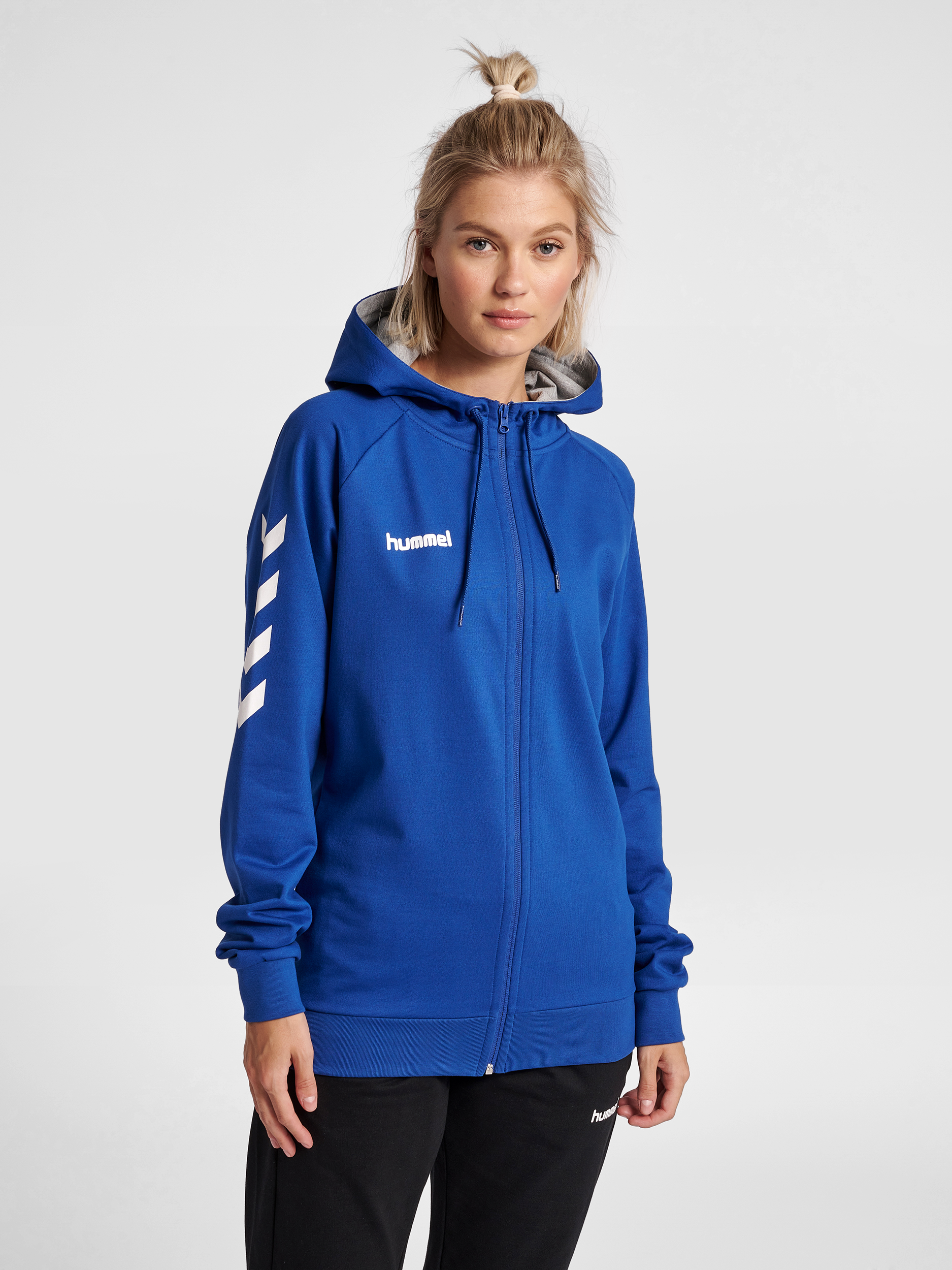 HUMMEL GO COTTON ZIP HOODIE WOMAN