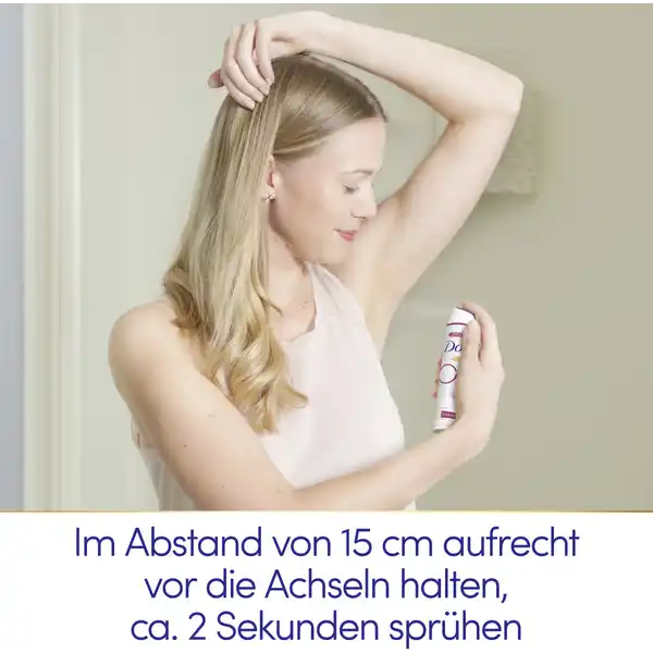 Deospray mit Zink-Komplex & Rosenduft