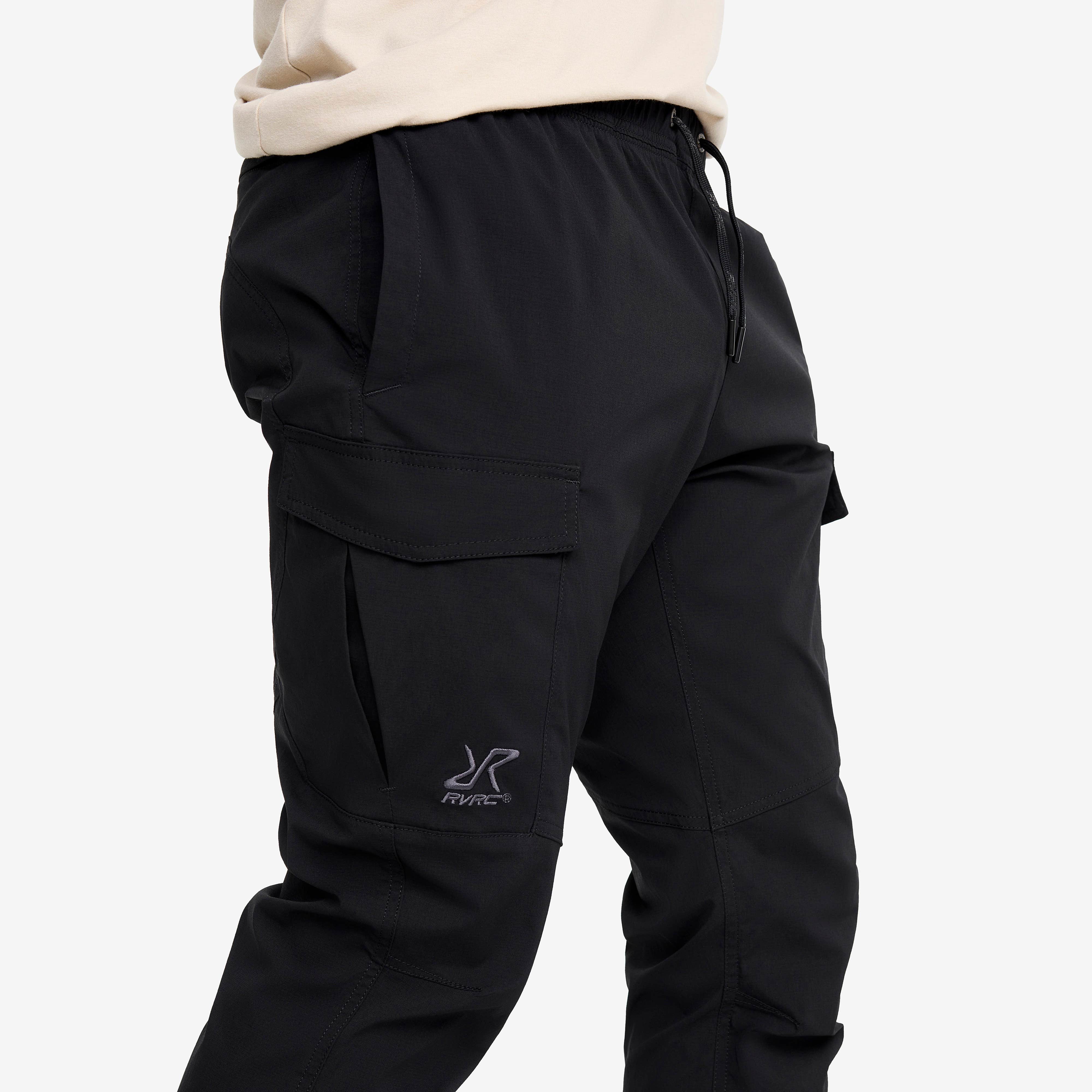 Mood Cargo Pants Herre Black