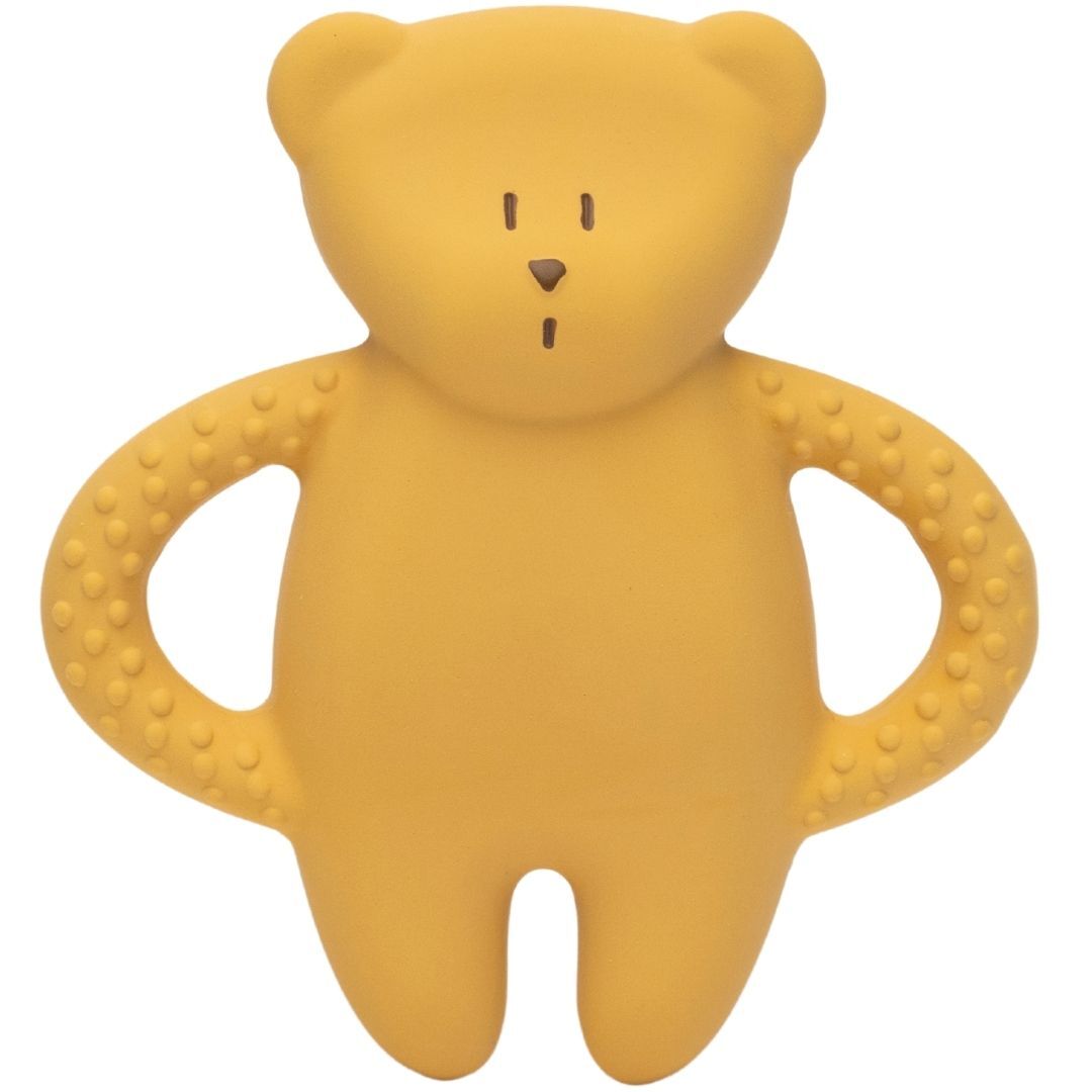 Moonie bijtring bear - honey natur