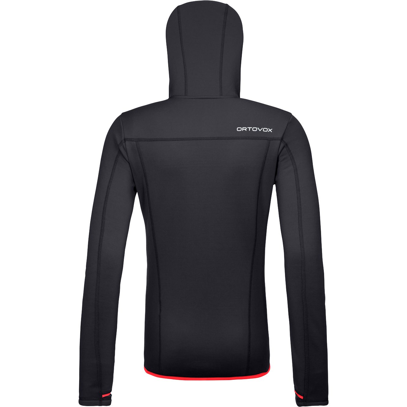 ORTOVOX Fleece Hoody Damen black raven
